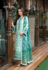 Asim Jofa Prints Collection Vol 4 Ajgb-03 Printed Lawn 3 Pcs