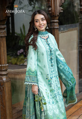 Asim Jofa Prints Collection Vol 4 Ajgb-03 Printed Lawn 3 Pcs