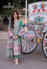 Asim Jofa Designers Limited Edition Ajpld-15-Xs Printed Arabic Lawn 3 Pcs