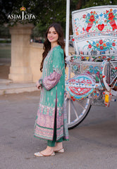 Asim Jofa Designers Limited Edition Ajpld-15-Xs Printed Arabic Lawn 3 Pcs