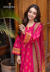 Asim Jofa Prints Collection Vol 4 Ajgb-04 Printed Lawn 3 Pcs
