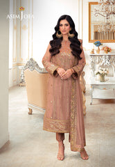 Asim Jofa Festive Luxe Ajem-09 Embroidered Net 3 Pcs