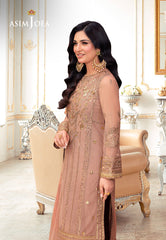 Asim Jofa Festive Luxe Ajem-09 Embroidered Net 3 Pcs