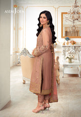 Asim Jofa Festive Luxe Ajem-09 Embroidered Net 3 Pcs