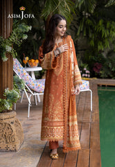 Asim Jofa Prints Collection Vol 4 Ajgb-02 Printed Lawn 3 Pcs