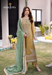 Asim Jofa Designers Limited Edition Ajcfd-16-Xs Embroidered Chiffon 3 Pcs
