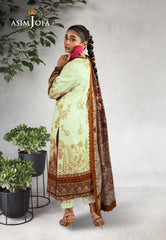 Asim Jofa Asra Festive Ajra-05 Embroidered Lawn 3 Pcs