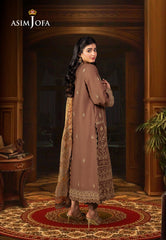 Asim Jofa Rania Jofa Jacquard Festive Ajra-28 Embroidered Jacquard 3 Pcs