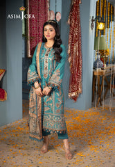 Asim Jofa Designers Limited Edition Ajrad-10 Embroidered Stitched 3 Pcs