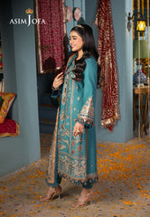 Asim Jofa Designers Limited Edition Ajrad-10 Embroidered Stitched 3 Pcs