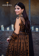 Asim Jofa Vasl Ajyv-08 Embroidered Net 3 Pcs