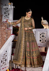 Asim Jofa Jaan-e-Jahan Ajjj-10 Embroidered Chiffon 3 Pcs