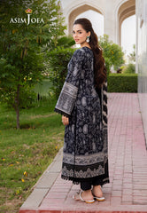 Asim Jofa Monochrome Collection Ajcm-09 Printed Lawn 3 Pcs