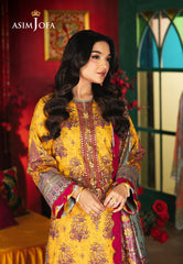 Asim Jofa Rania Jofa Jacquard Festive Ajra-16 Embroidered Jacquard 3 Pcs