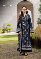 Asim Jofa Designers Limited Edition Ajcmd-03 Printed Stitched 3 Pcs