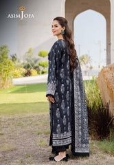 Asim Jofa Designers Limited Edition Ajcmd-03 Printed Stitched 3 Pcs