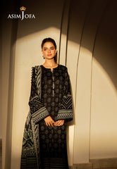 Asim Jofa Designers Limited Edition Ajcmd-01-Xs Printed Lawn 3 Pcs
