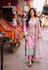 Asim Jofa Basic Print Union Ajbb-17 Printed Lawn 3 Pcs