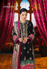 Asim Jofa Designers Limited Edition Ajrad-20 Embroidered Stitched 3 Pcs