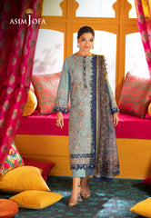 Asim Jofa Asra Festive Ajra-12 Embroidered Lawn 3 Pcs