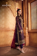Dhanak Rang By Asim Jofa Stitched 3 Piece Formals Pret Collection'2025-AJCFP-02
