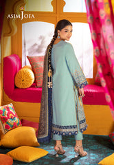 Asim Jofa Asra Festive Ajra-12 Embroidered Lawn 3 Pcs