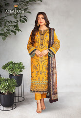 Asim Jofa Asra Festive Ajra-07 Embroidered Lawn 3 Pcs