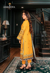 Asim Jofa Designers Limited Edition Ajrad-07-Xs Embroidered Lawn 3 Pcs
