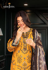 Asim Jofa Designers Limited Edition Ajrad-07-Xs Embroidered Lawn 3 Pcs