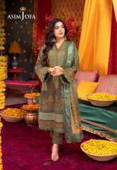 Asim Jofa Designers Limited Edition Ajrad-06-Xs Embroidered Lawn 3 Pcs
