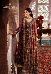 Asim Jofa Jaan-e-Jahan Ajjj-06 Embroidered Chiffon 3 Pcs