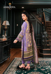 Asim Jofa Rania Jofa Jacquard Festive Ajra-17 Embroidered Lawn 3 Pcs