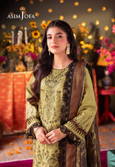 Asim Jofa Asra Festive Ajra-13 Embroidered Lawn 3 Pcs