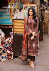 Asim Jofa Basic Print Union Ajbb-09 Printed Lawn 3 Pcs
