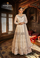Asim Jofa Jaan-e-Jahan Ajjj-04 Embroidered Chiffon 3 Pcs