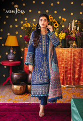 Asim Jofa Rania Jofa Jacquard Festive Ajra-24 Embroidered Jacquard 3 Pcs