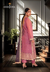 Asim Jofa Designers Limited Edition Ajkkd-24-Xs Embroidered Chiffon 3 Pcs