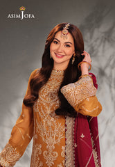 Asim Jofa Designers Limited Edition Ajkkd-12-Xs Embroidered Chiffon 3 Pcs