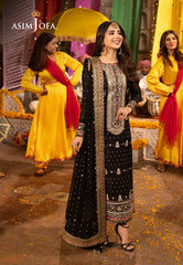 Asim Jofa Designers Limited Edition Ajcdd-02-Xs Embroidered Twisted Silk 3 Pcs