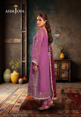 Asim Jofa Chamkeeli Ajkk-28 Embroidered Chiffon 3 Pcs