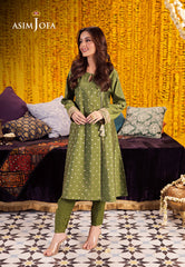 Asim Jofa Floral Pattern Pret Ajfp-06 Zari Jacquard 2Pc