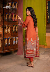 Asim Jofa Prints Elaf Collection Ajel-15 Printed Lawn 3 Pcs