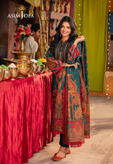 Asim Jofa Prints Elaf Collection Ajel-06 Printed Lawn 3 Pcs