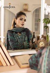 Asim Jofa Rania Spring Summer Ajnr-08 Embroidered Cambric 3 Pcs
