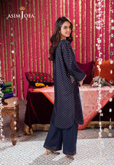 Asim Jofa Floral Pattern Pret Ajfp-04 Zari Jacquard 2Pc