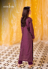 Asim Jofa Floral Pattern Pret Ajfp-03 Zari Jacquard 2Pc