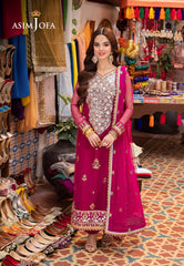 Asim Jofa Designers Limited Edition Ajemd-03 Embroidered Stitched 3 Pcs