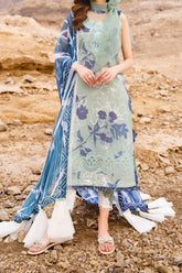 Meraki by Asifa N Nabeel Unstitched 3 Piece Lawn Collection'2024-Miya
