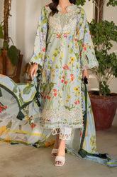 Meraki By Asifa Nabeel Unstitched 3 Piece Digital Printed Lawn Vol-02 Collection'2024-MK-04-Suroor