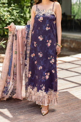 Meraki By Asifa Nabeel Unstitched 3 Piece Digital Printed Lawn Vol-02 Collection'2024-MK-13-Zahra